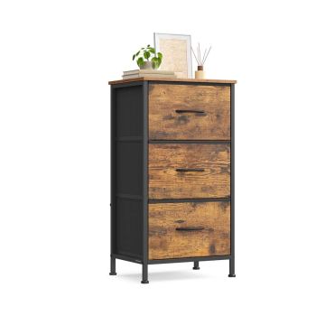 SONGMICS naktsgaldiņš, 4 atvilktnes, 39,6 × 73,7 × 30 cm