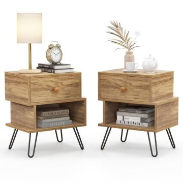Set of bedside tables, 2 pcs, 39 × 47 × 29 cm