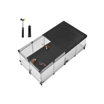 Grauzēju būris SONGMICS LPC015W01, 144 × 47 × 74 cm