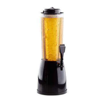 Pārnēsājama alus kolonna Relaxdays, 1 gab., 2,5 l, 23 × 50 × 18 cm