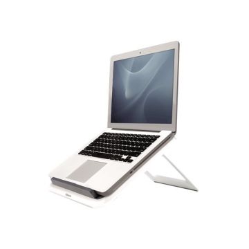 Klēpjdatora statīvs Fellowes Quick Lift I-Spire, 7 pozīcijas, Balts, 32 × 28,6 × 4,2 cm