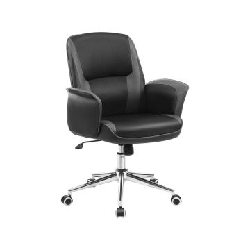 Biroja krēsls OBG015B01, melns/pelēks