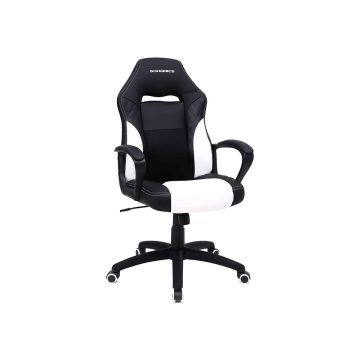 Spēļu krēsls OBG38BW, melns/balts