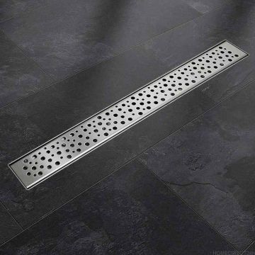 Lineārā drenāža Tropfen ar sifonu, 140 cm.
