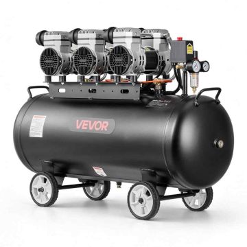 Gaisa kompresors VEVOR 1390D-118FF/8bar-30C100, 100 l, 3 kW, 1030 × 375 × 710 mm