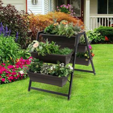 Raised bed, vertical, 5 boxes