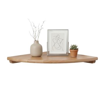 Sienas plaukts Relaxdays 10052717_8414, 25 × 3 × 25 cm