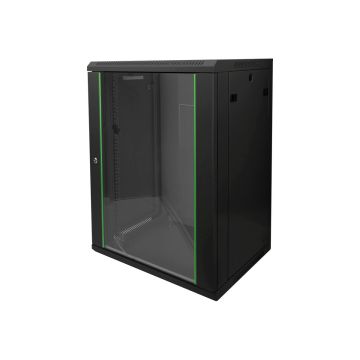 Pie sienas stiprināms skapis Digitus DN-19 16-U-EC-SW, 16U