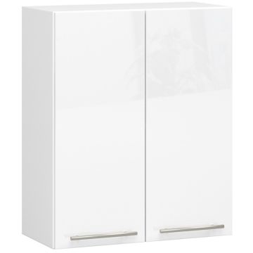 Навесной кухонный шкаф OLIWIA, 2 дверцы, Белый, 60 × 72 × 30 см