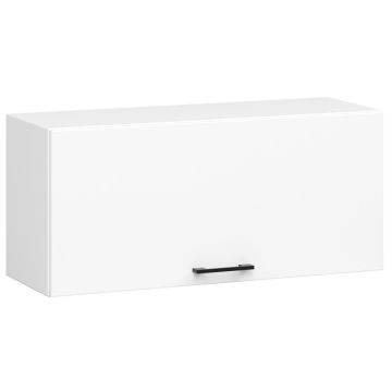 Навесной кухонный шкаф OLIWIA W80 G1, Белый, 80 × 29 × 30 см