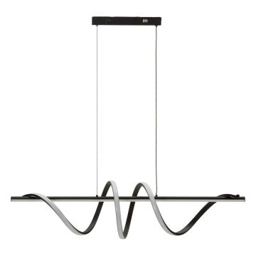 Piekaramais LED gaismeklis SPIRAL, Regulējams augstums, Melna/balta, 101 × 30 × 25 cm