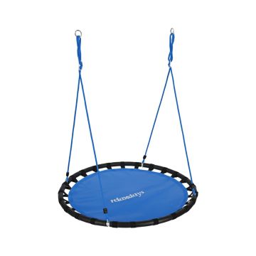 Piekaramās ligzdas formas šūpoles Relaxdays, Ø 120 × 5,5 cm