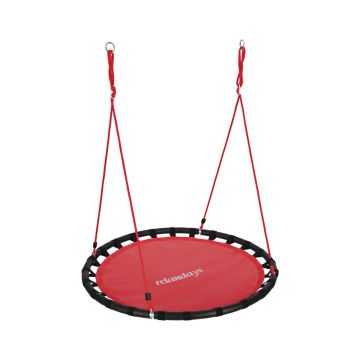 Piekaramās ligzdas formas šūpoles Relaxdays, Ø 120 × 5,5 cm
