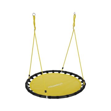 Piekaramās ligzdas formas šūpoles Relaxdays, Ø 120 × 5,5 cm