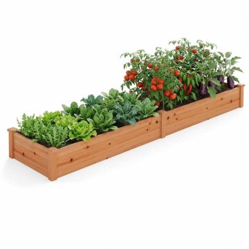 Raised bed, 240 × 60 × 25 cm