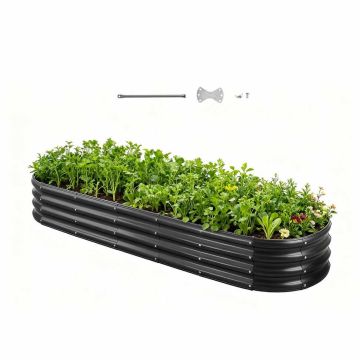 Paaugstinātā dobe VEVOR GM61003-240X60X27CM, 240 × 60 × 29 cm
