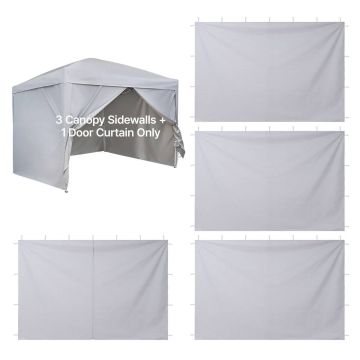 Telts sānu sienas VEVOR KDPJ-002, 4 gab, 200 × 300 cm