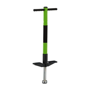 Polsterēts „Pogo“ springa stienis Relaxdays, 15–35 kg, zaļš, 95 × 24 × 6 cm