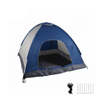 Pludmales telts Relaxdays, 2–3 personām, 200 × 135 × 200 cm