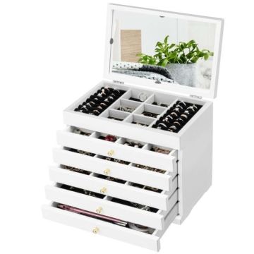 Jewelry box, 5 drawers, 30 × 19 × 25 cm