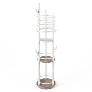 Rotaslietu organizators, 3 līmeņi, 15 āķi, Ø 33 × 148,5 cm