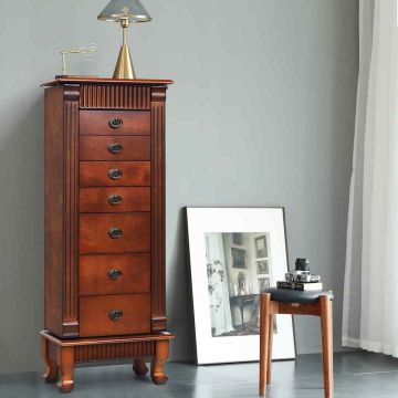 Jewelry cabinet, 7 drawers, 37.59 × 98.04 × 22.86 cm