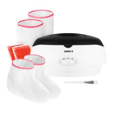 Парафиновый нагреватель IWAX, 2 × 450 г парафинового воска, 31 × 16 × 24 см