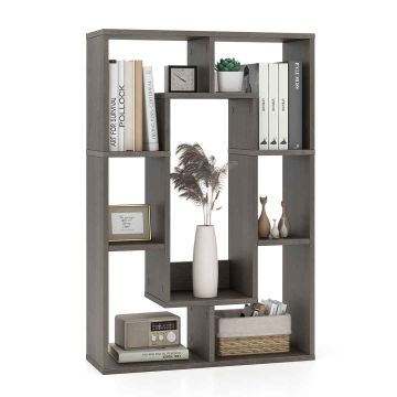 Open bookshelf, 7 cubes, 60.96 × 90.17 × 20.32 cm