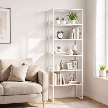 Built-in shelf, 3-tier, White, 64 × 90.5 × 33 cm