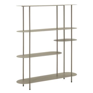 Saturn free-standing shelf, 3 shelves, 118 × 139 × 31 cm
