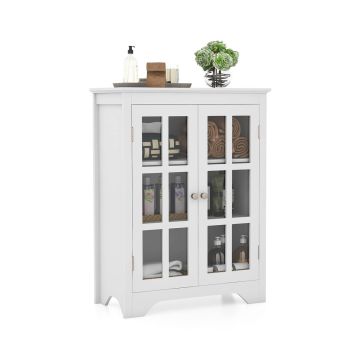 Bathroom cabinet, 2 doors, 3 shelf positions, 60.96 × 80.01 × 30.48 cm