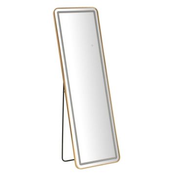 Uz grīdas novietojams LED spogulis Simple, Taisnstūra, 50 × 160 × 3 cm
