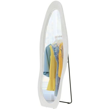 Напольное зеркало Homcom 50x38x160см, белого/черного цвета