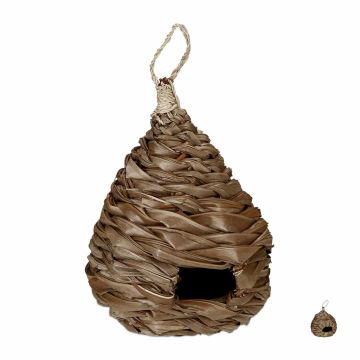 Putnu mājiņa Relaxdays, B dizains, 38 × 21 × 21 cm