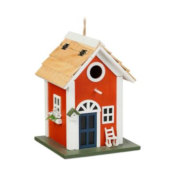 Домик для птиц Relaxdays 10044509.0, С петлей для подвешивания, 18,5 × 25 × 18,5 см