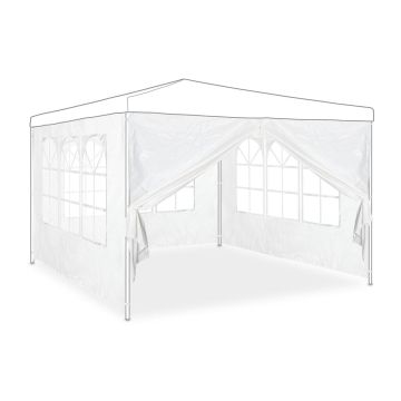 Paviljona sānu paneļu komplekts Relaxdays 10035874.0, 4 gab, 200 × 300 cm