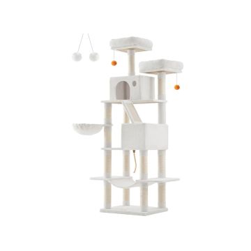 Когтеточка для кошек 111x58,5x206 см., бежевый/бежевый