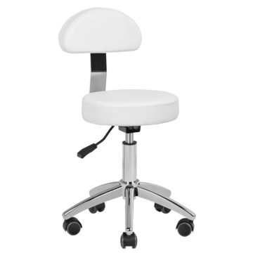 Педикюрный стул BASIC 304P ACTIVESHOP, Белый