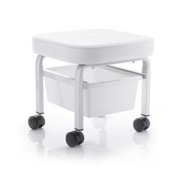 Педикюрный табурет ActiveShop, с выдвижным поддоном, 36 × 33 × 36 см