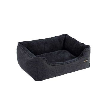 Лежанка для собаки 110 x 75 x 27 см, серая