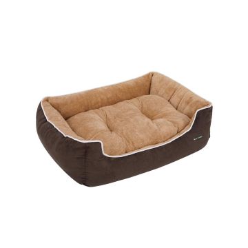 Лежанка для собаки с бортиком 75 x 58 x 22 см