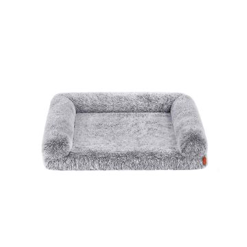 Лежанка для собаки 122x85x24см., темно-серая