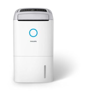 Philips | 2in1 Dehumidifier and Purifier | DE5305/11 5000 Series | Power 245 W | Suitable for rooms up to 137 m³ | Water tank capacity 4 L | White