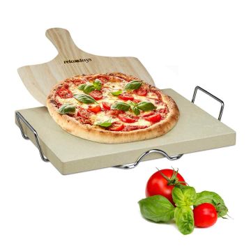 Picas cepšanas akmens Relaxdays 10020489.0, 1 gab, 3 × 38 × 30 cm