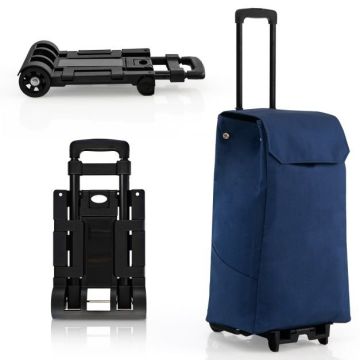 Shopping trolley, 38 l, 23 × 32 × 44/74/96 cm