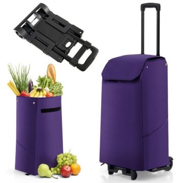 Shopping trolley, 38 l, 23 × 32 × 48/70/96 cm