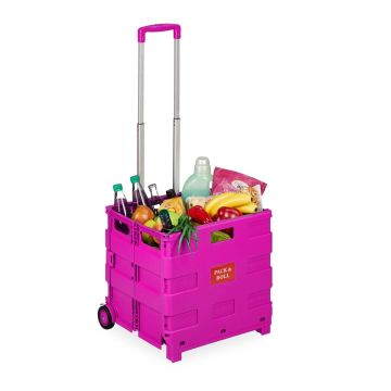 Тележка для покупок Relaxdays 10048241_52, 35 кг, 45,5 × 98 × 37 см