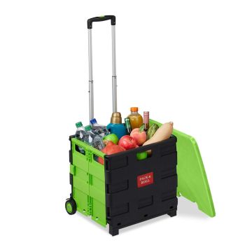Iepirkumu ratiņš Relaxdays, 35 kg, 99 × 45,5 × 37,5 cm