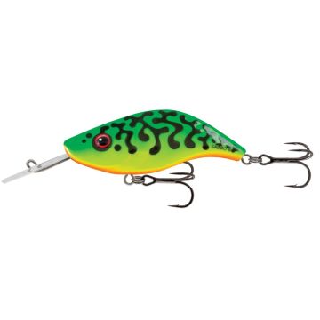 Peldošs vobleris Salmo Sparky Shad, 4 cm, GREEN TIGER