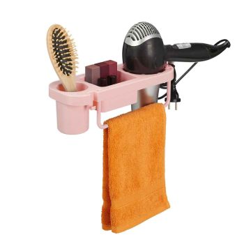 Fēna turētājs ar plauktiem Relaxdays, 9 × 30 × 10,5 cm
